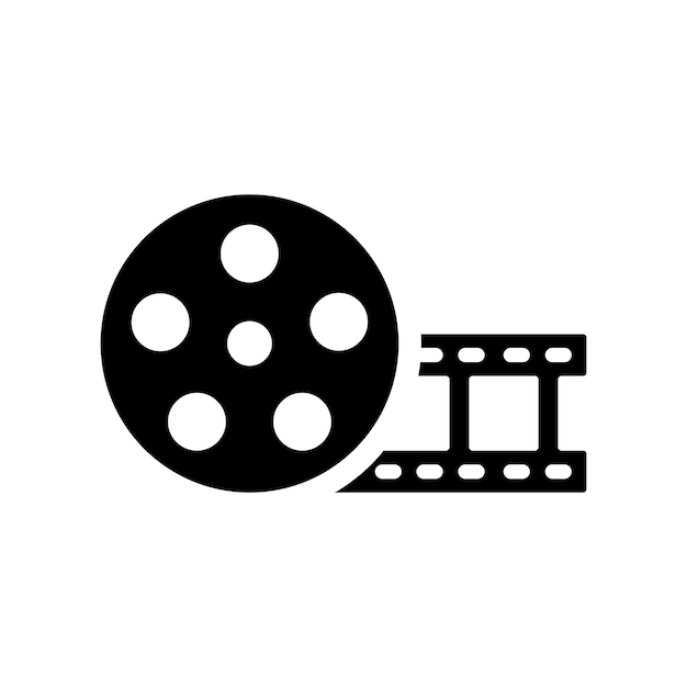 El icono del rollo de la película