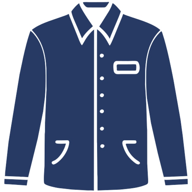 icono de ropa casual para hombres