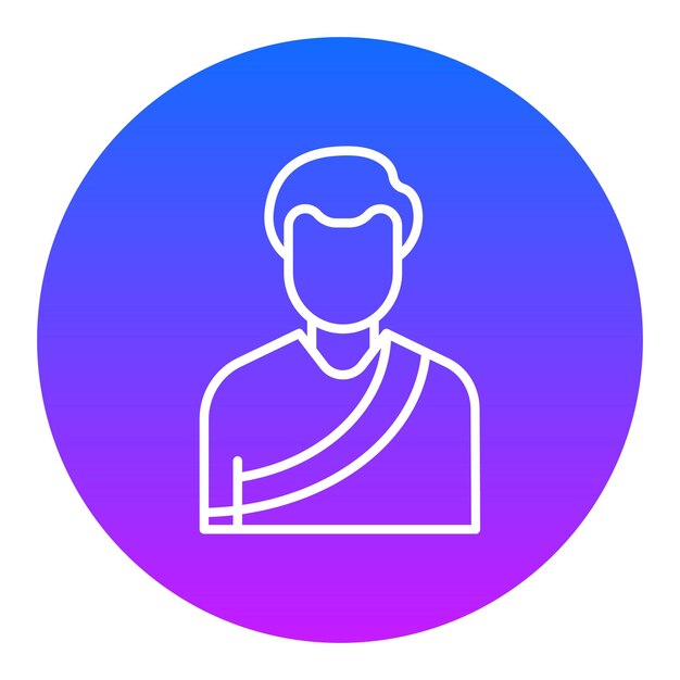 El icono de la ropa de Ihram