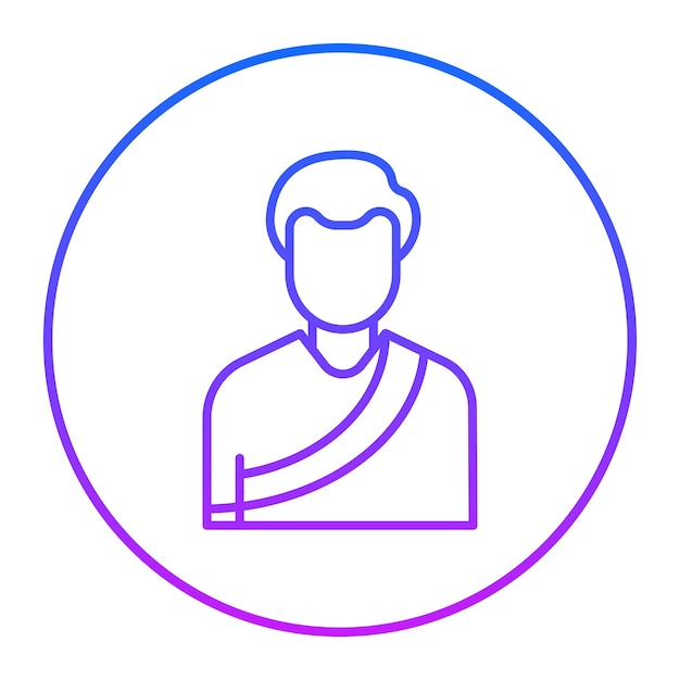 El icono de la ropa de Ihram