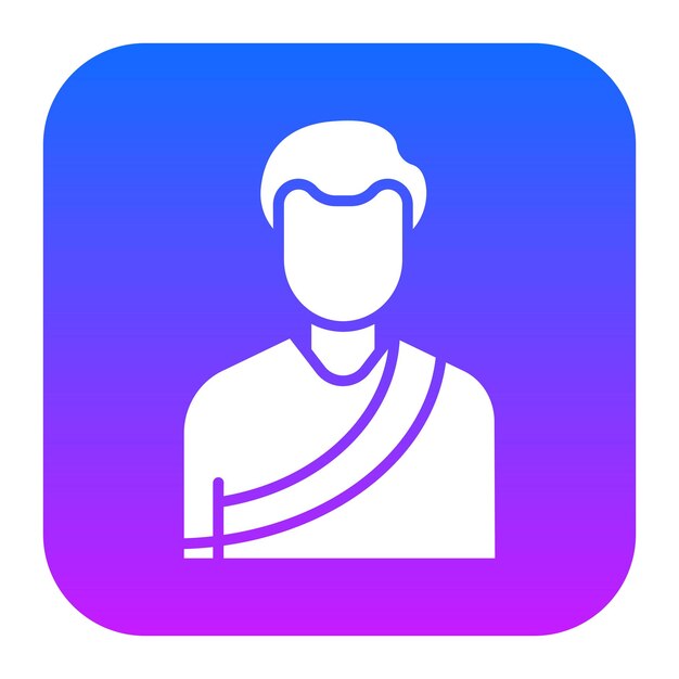 El icono de la ropa de Ihram