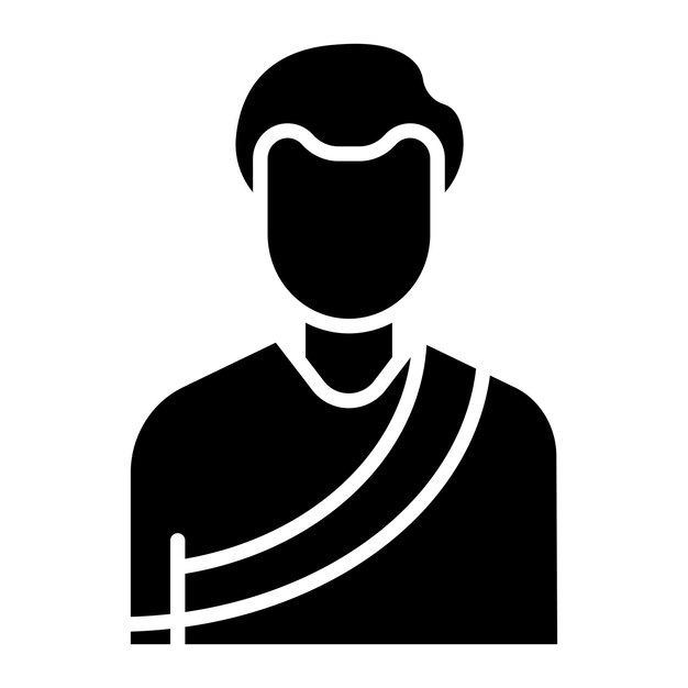 El icono de la ropa de Ihram
