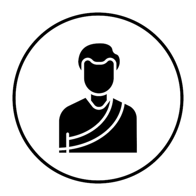 El icono de la ropa de Ihram