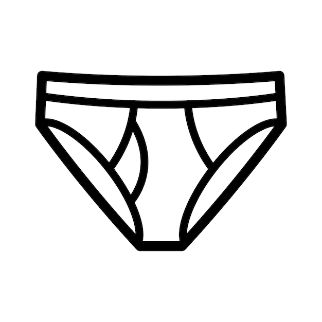 el icono de la ropa interior
