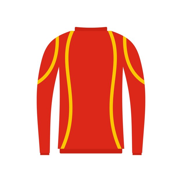 Icono de ropa térmica Ilustración plana de la ropa térmica Icono vectorial para la web aislado en blanco