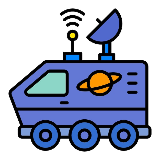 El icono del rover espacial