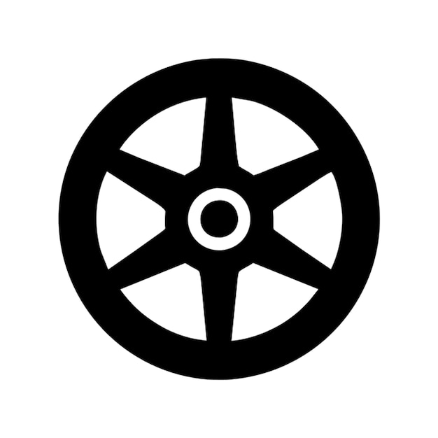 icono de la rueda