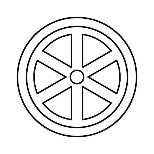Icono de la rueda