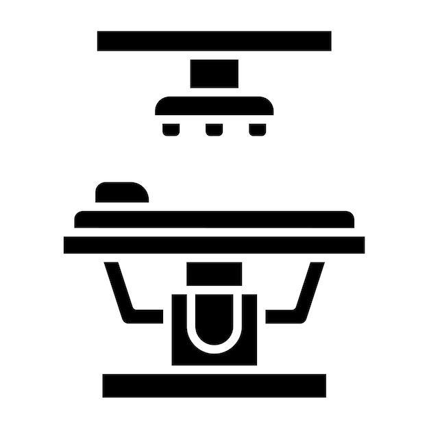 El icono de la sala de operaciones