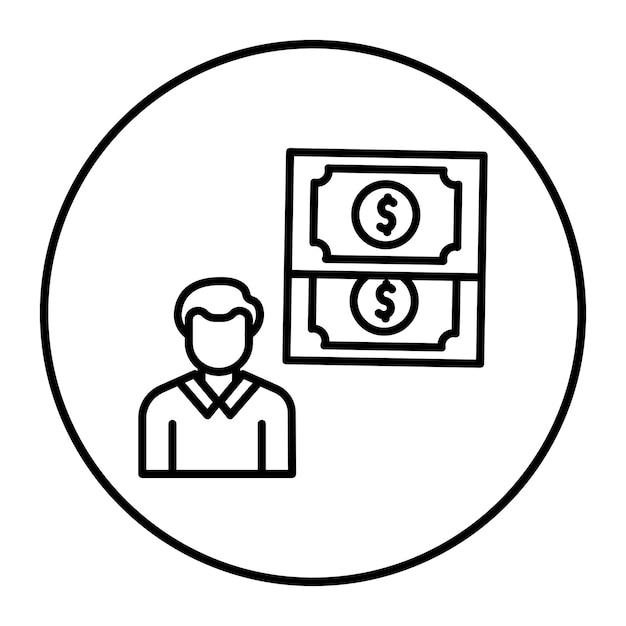 El ícono del salario