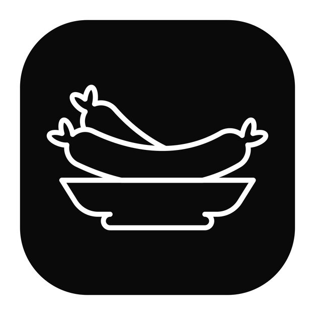 Icono de las salchichas