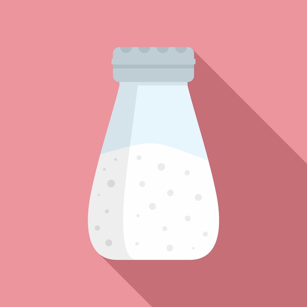 Icono de salero Ilustración plana del icono de vector de salero para diseño web