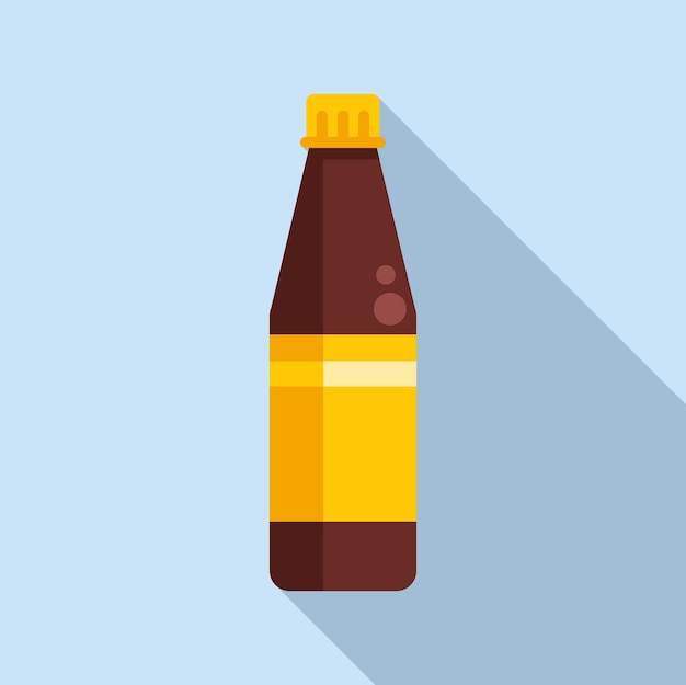 Icono de salsa de soja líquida vector plano Restaurante comida sushi asiático