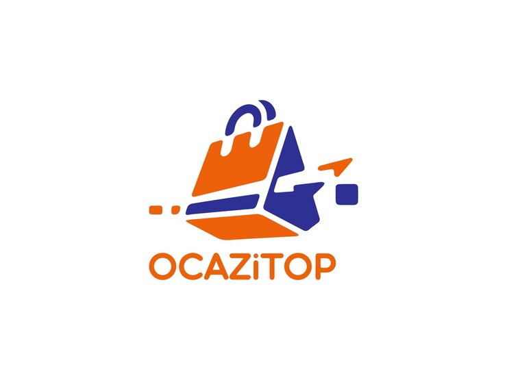 Icono de salto plano Diseño plano Ilustración vectorial Logotipo de la bolsa de compras