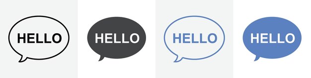icono de saludo Vector de símbolo o signo de grupo