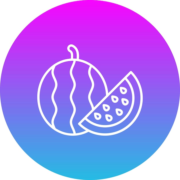 Icono de la sandía