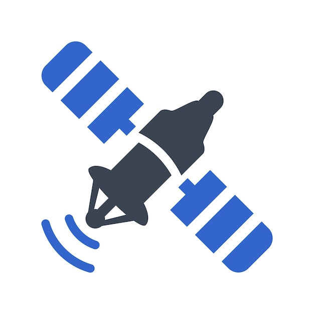 El icono del satélite GPS