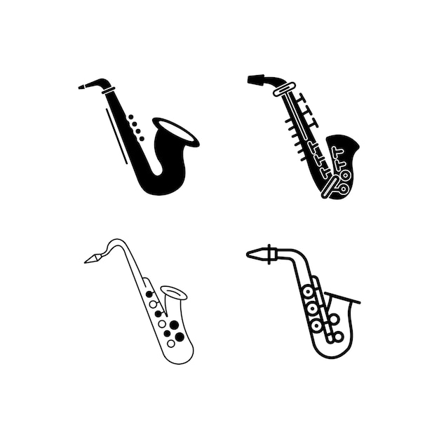 Icono del saxofón