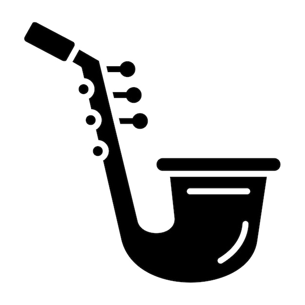 Icono del saxofón