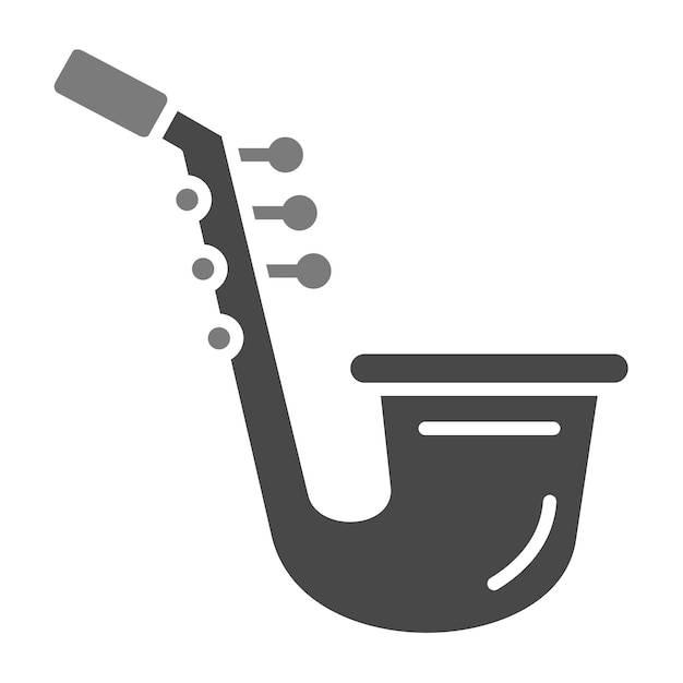 Icono del saxofón