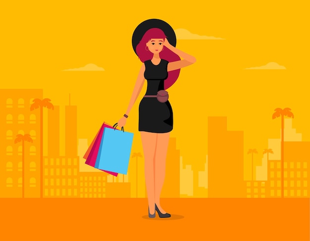 Icono de scooter de diseño plano creativo vectorial