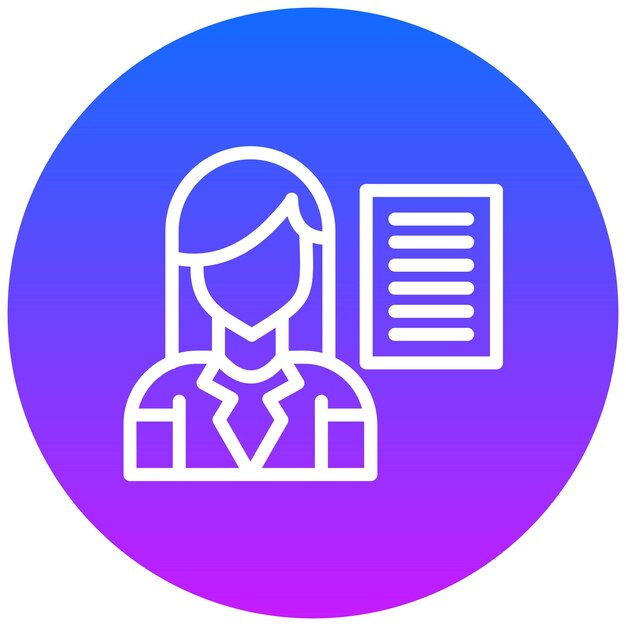 Icono de la secretaria