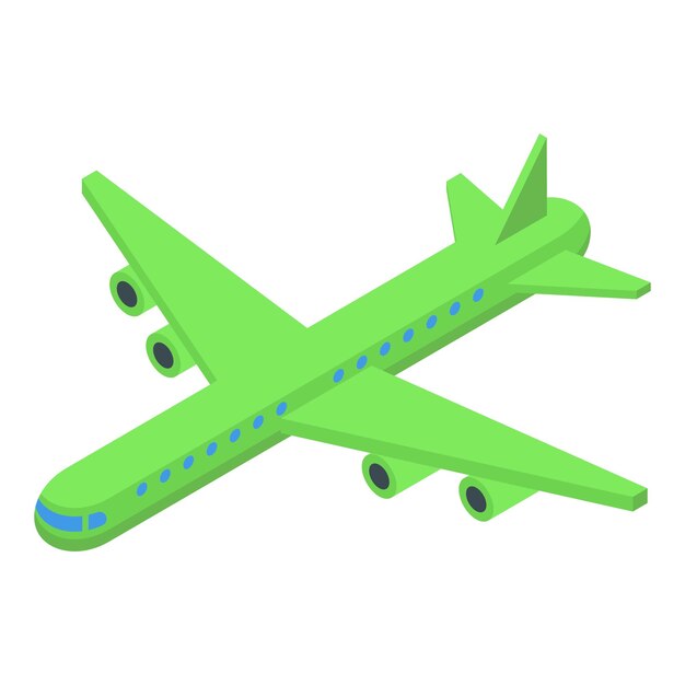 Icono de seguridad del avión vector isométrico Pasaporte de vacuna Control de certificado