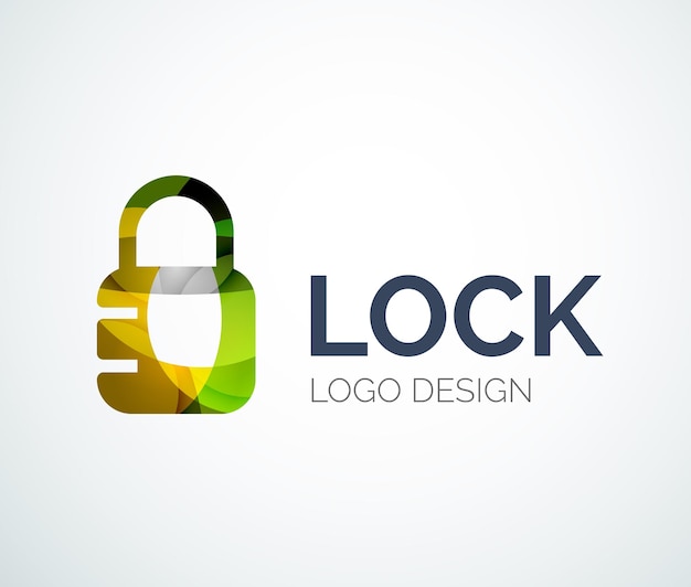 Icono de seguridad logotipo de candado