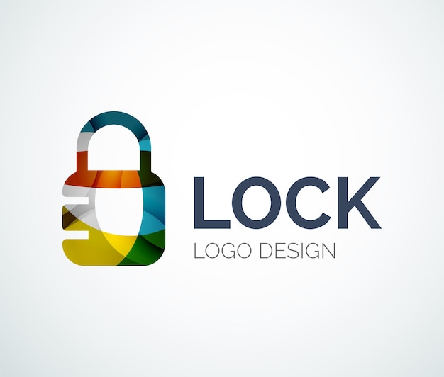 Icono de seguridad logotipo de candado