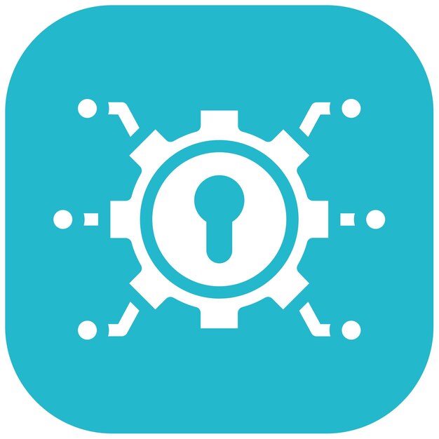 Icono de seguridad de la red
