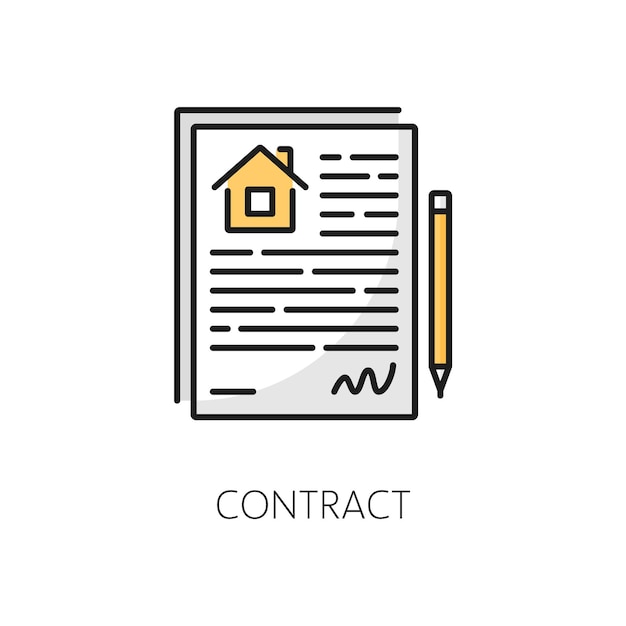 Icono de seguro de alquiler de vivienda o hipoteca de bienes raíces