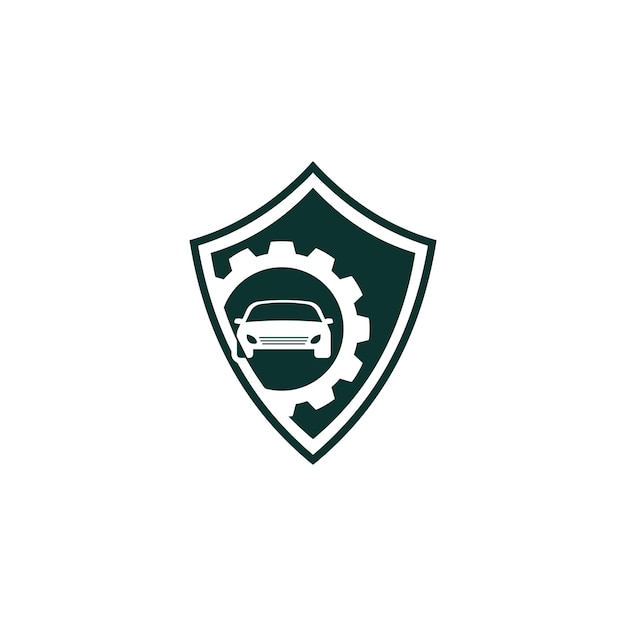 El icono del seguro de automóvil