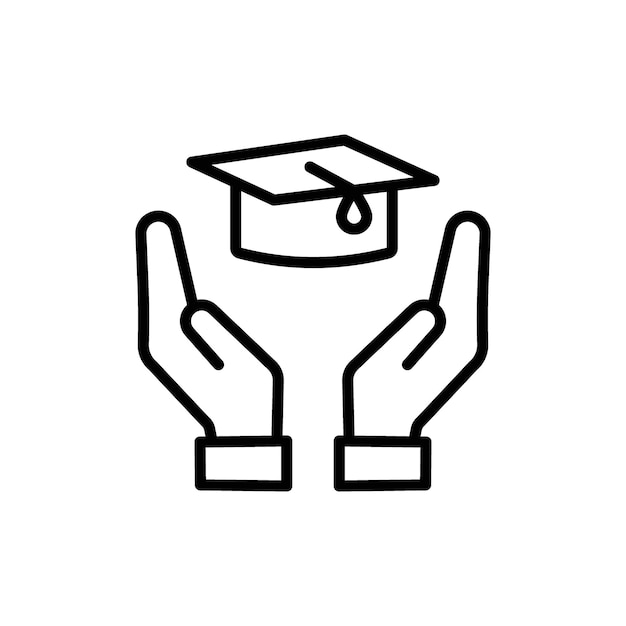 El icono del seguro de educación