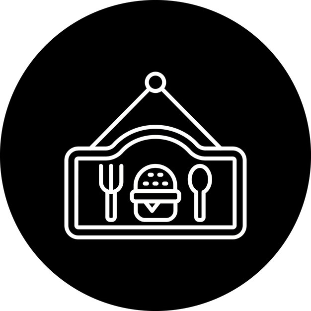 Ícono de la señal alimentaria