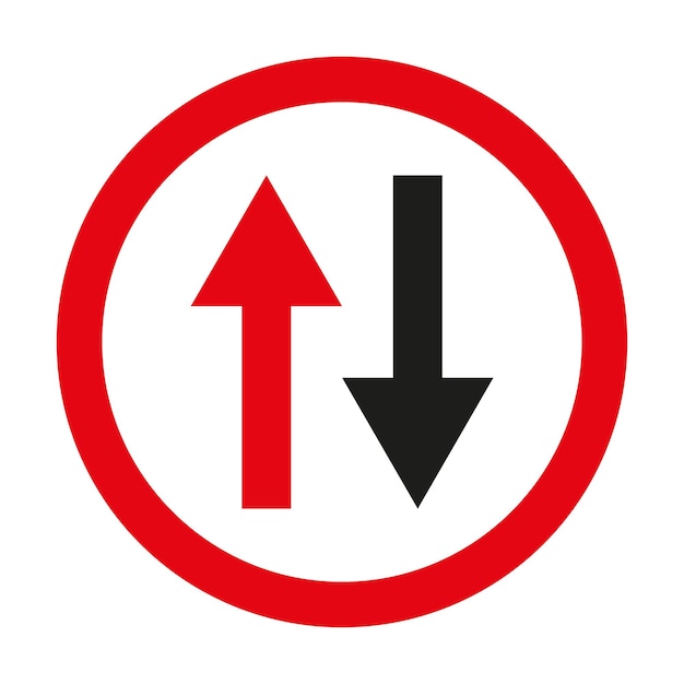 Icono de la señal de carretera