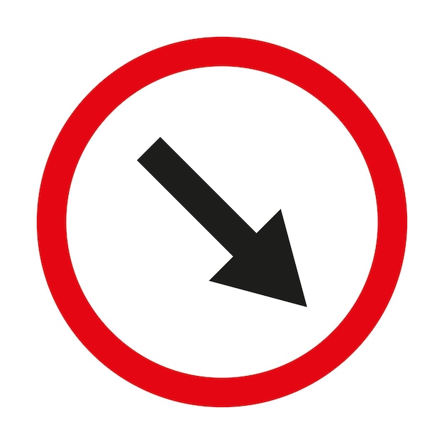 Icono de la señal de carretera