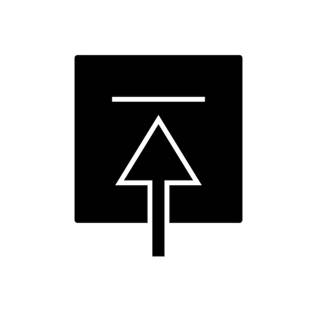Icono de señal de vector aislado de la web
