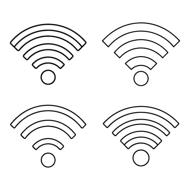 Icono de la señal Wi-Fi