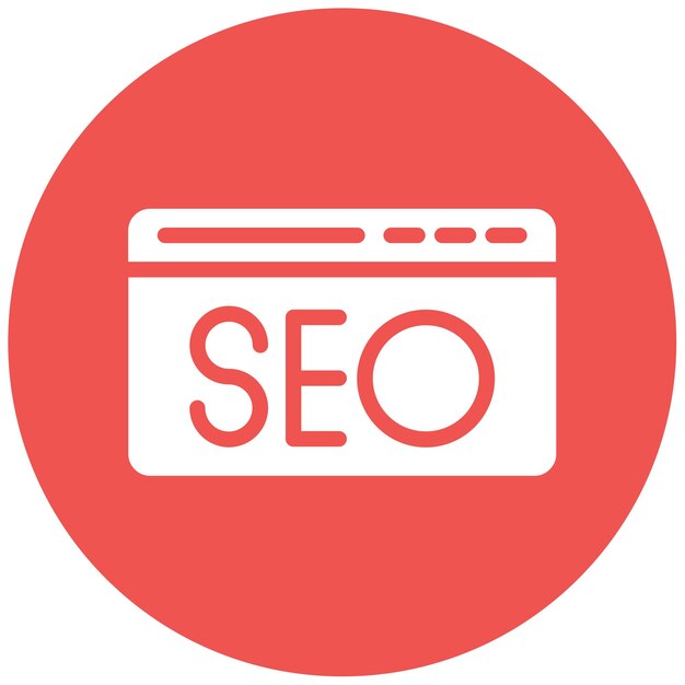 Icono de SEO internacional (en inglés)