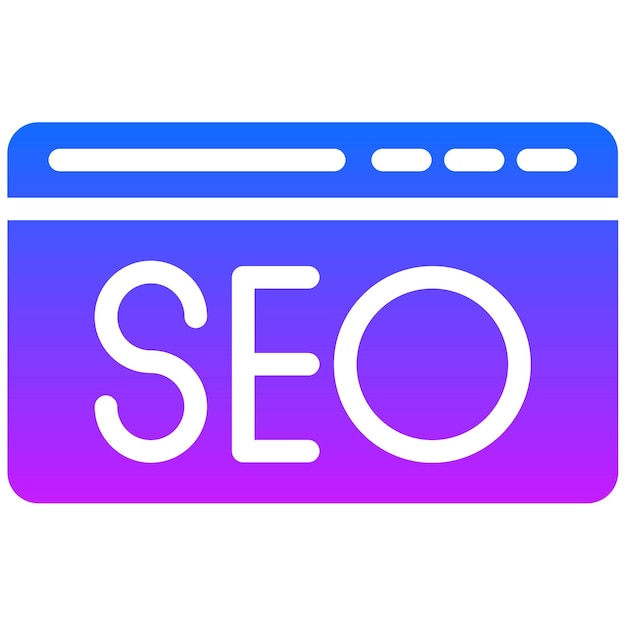 Icono de SEO internacional (en inglés)