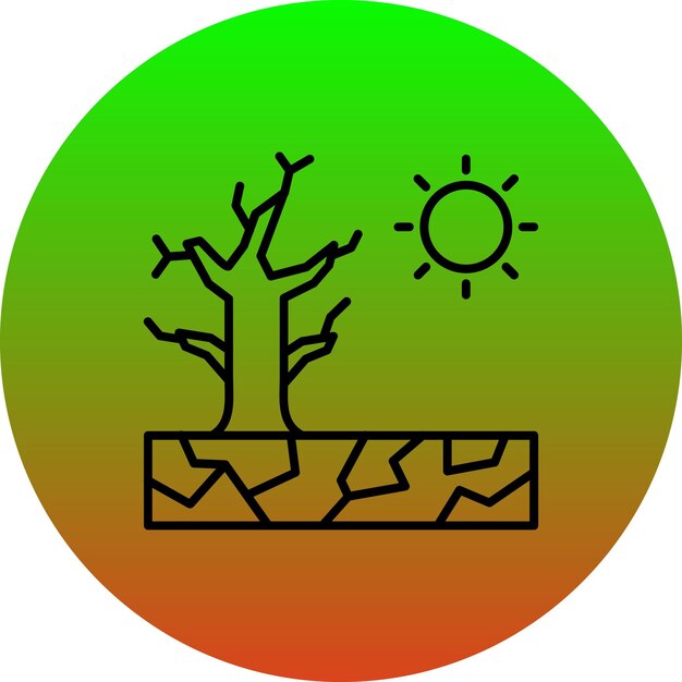 Icono de la sequía