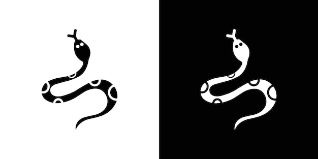 Icono de serpiente Vector plano aislado en el contorno