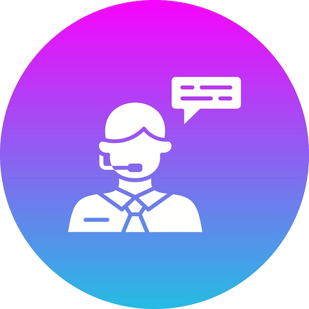 Icono de servicio al cliente