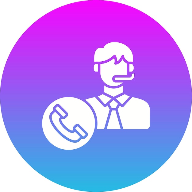 Icono de servicio al cliente