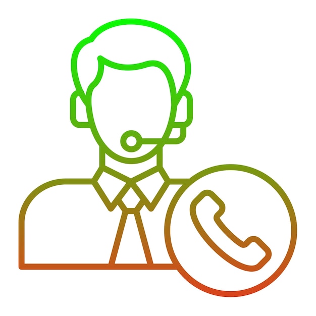 Icono de servicio al cliente