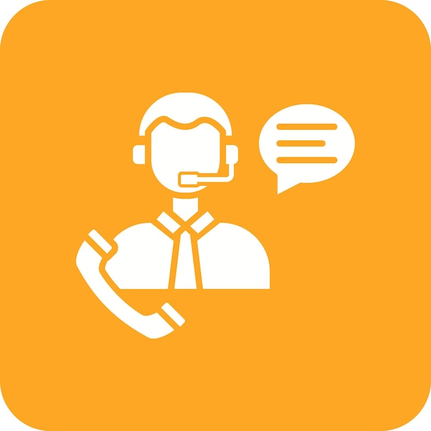 Icono de servicio al cliente