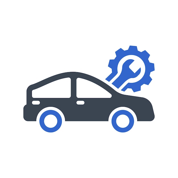 Vector icono de servicio automático