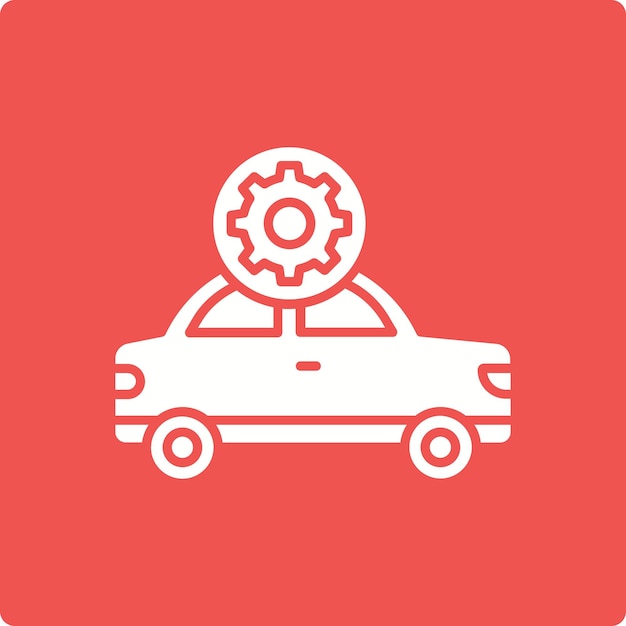 Icono de servicio de automóviles
