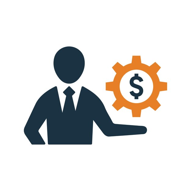 El icono del servicio de configuración de finanzas