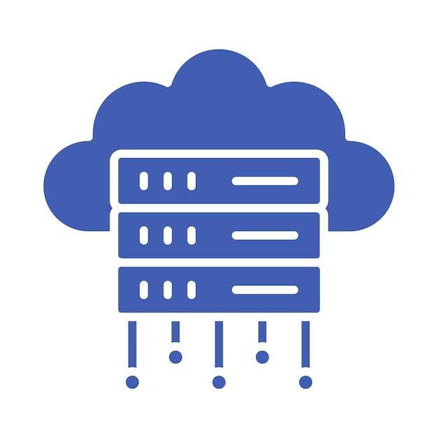 Icono del servidor en la nube
